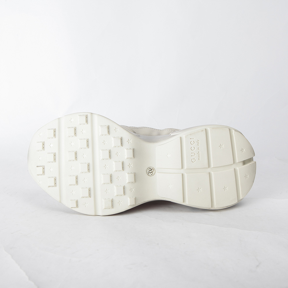 Gucci Rhyton Sneaker With Mouth Print - DopestKickz