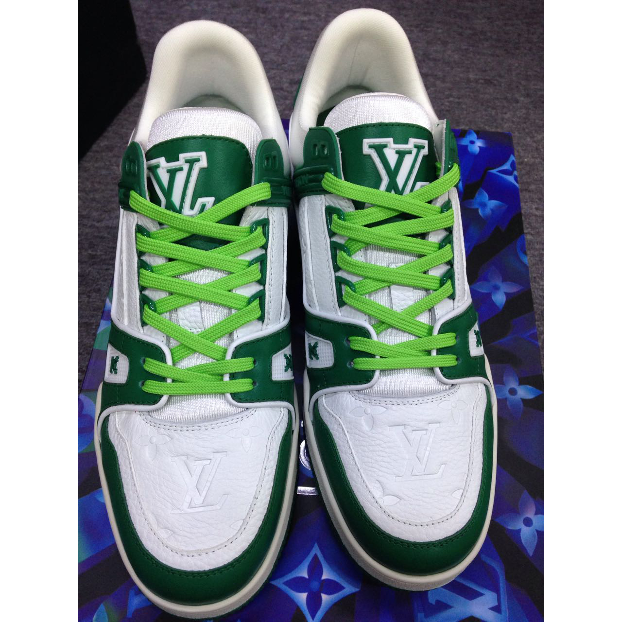 Louis Vuitton Trainer Sneaker(upon uk size) - DopestKickz