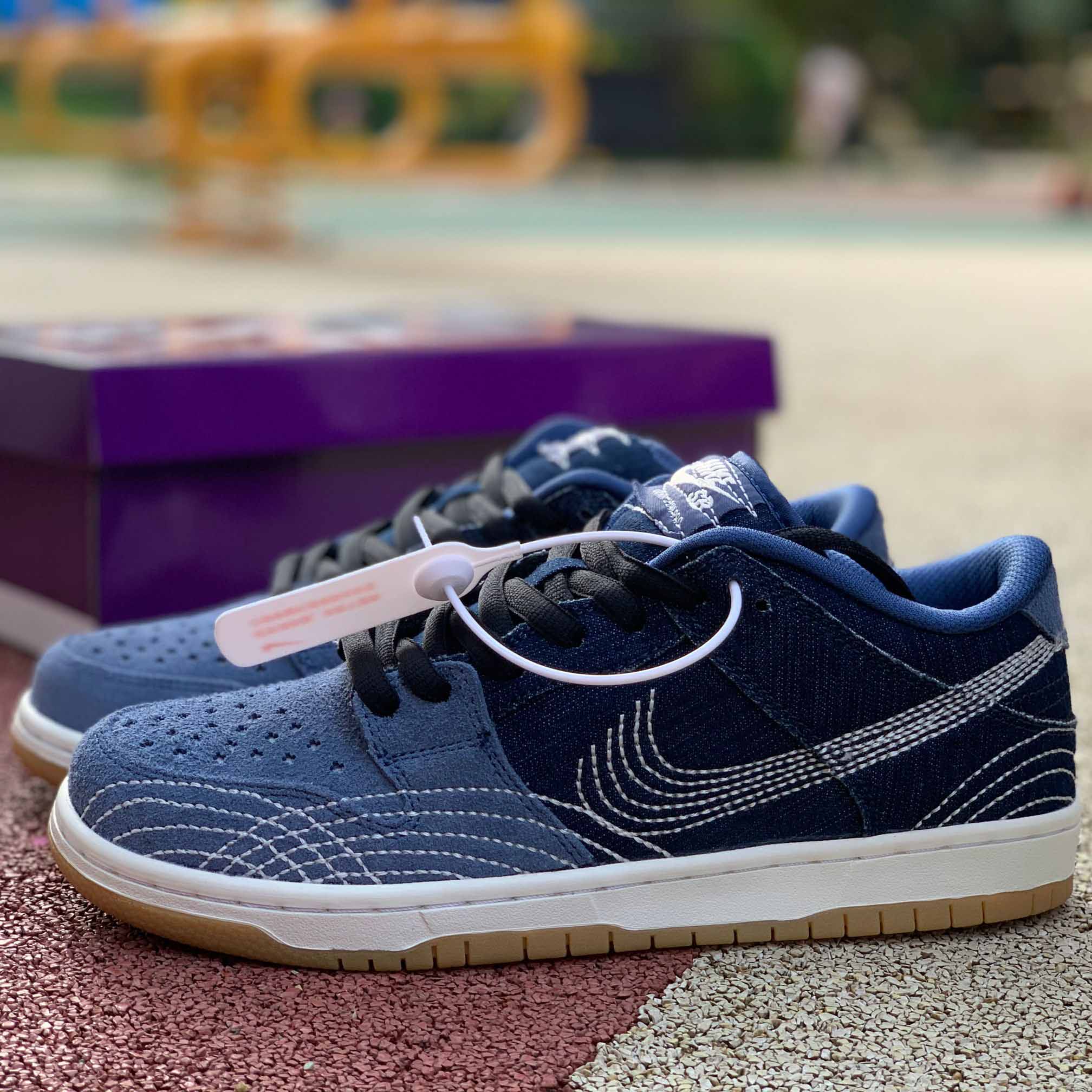 Nike SB Dunk Low Sashiko Pack CV0316-400 - DopestKickz
