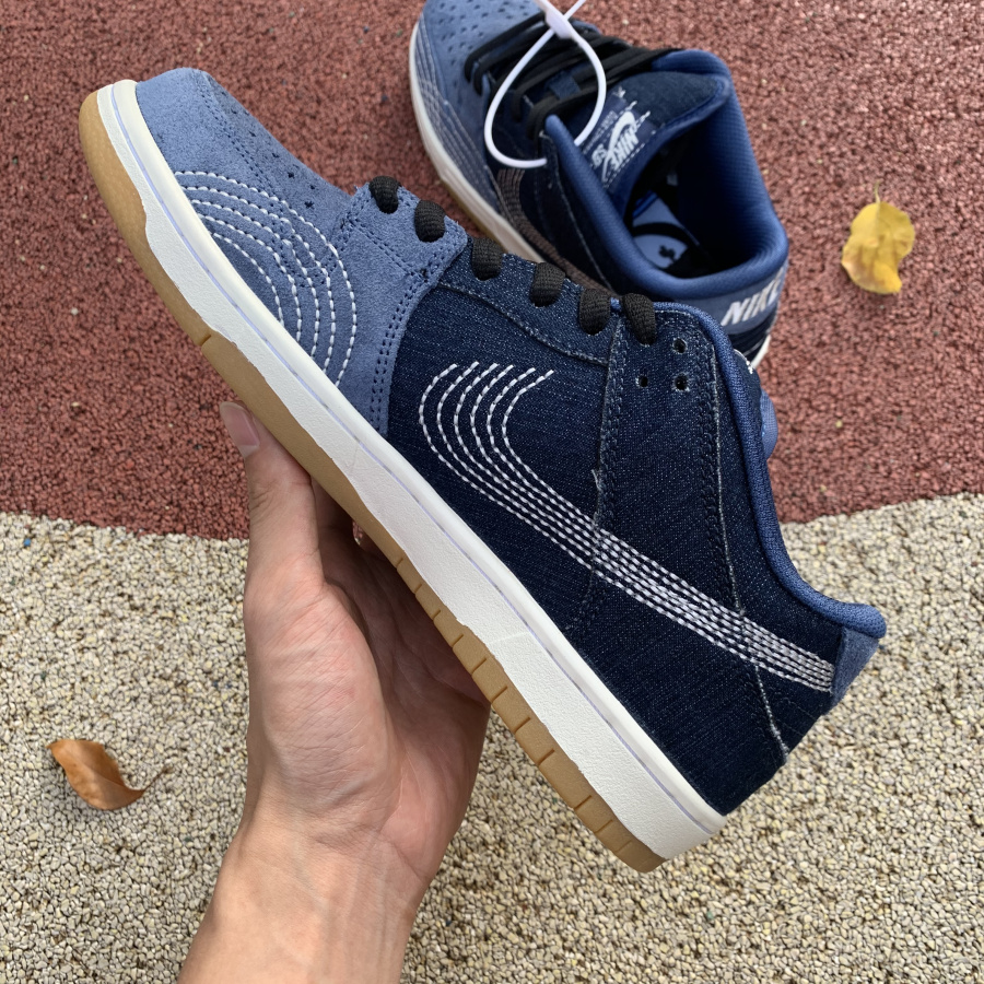 Nike SB Dunk Low Sashiko Pack CV0316-400 - DopestKickz