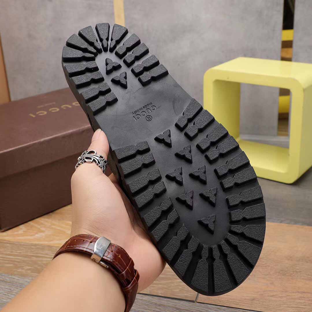 Gucci GG Slides Thong Sandals  - DopestKickz