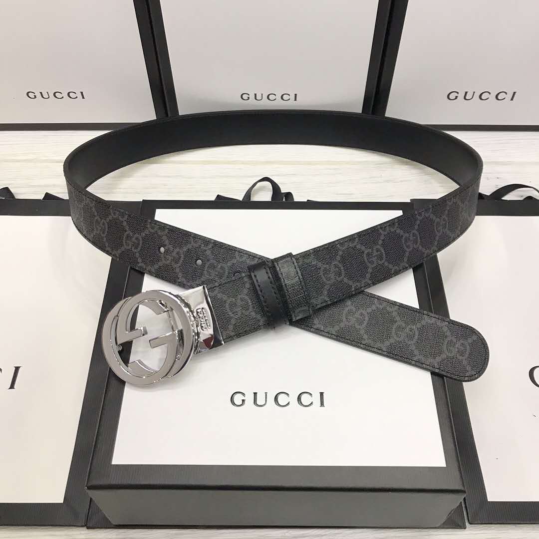 Gucci GG Belt With Double G Buckle - DopestKickz