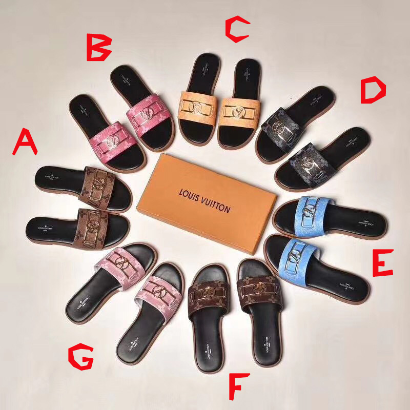 Louis Vuitton Monogram Lock It Flat Mule  - DopestKickz
