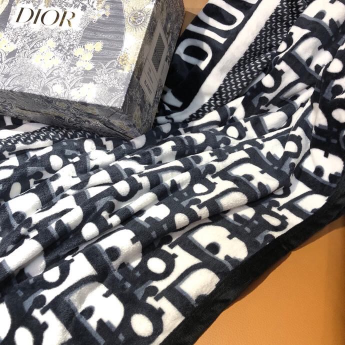 Dior Oblique Blanket Air Conditioner Quilt - DopestKickz