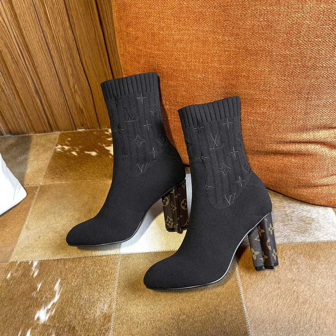Louis Vuitton Women's Monogram High Heels - DopestKickz