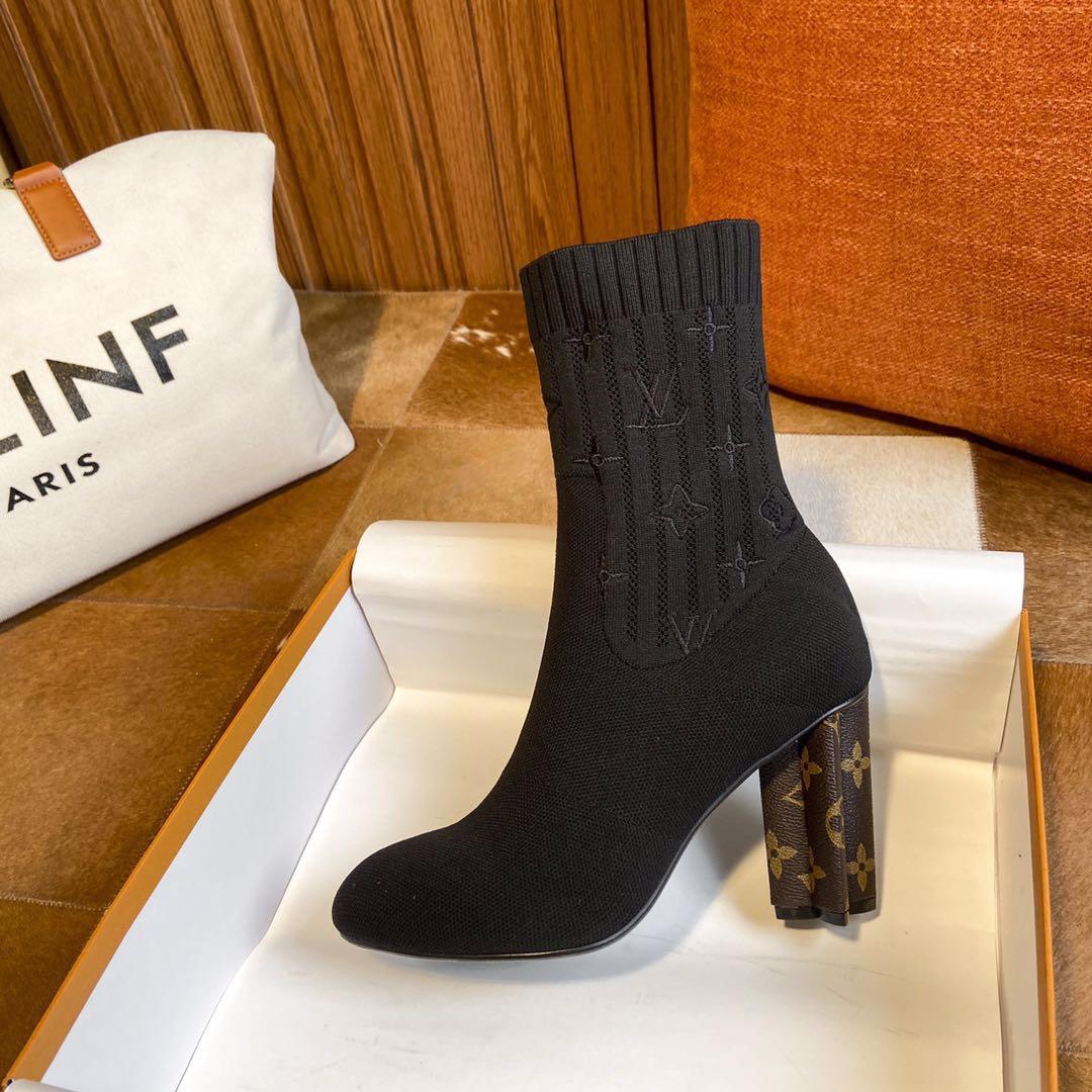 Louis Vuitton Women's Monogram High Heels - DopestKickz