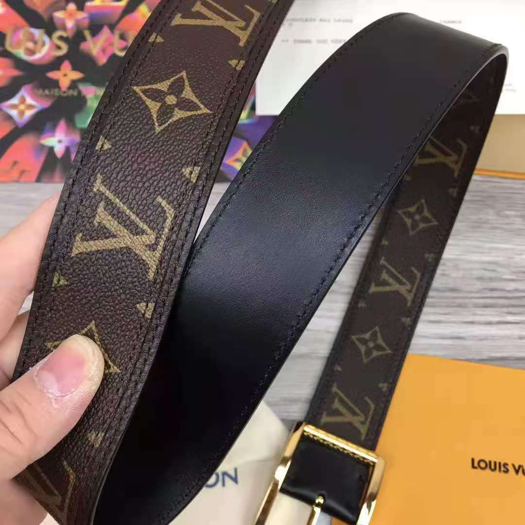 Louis Vuitton Monogram Belt - DopestKickz