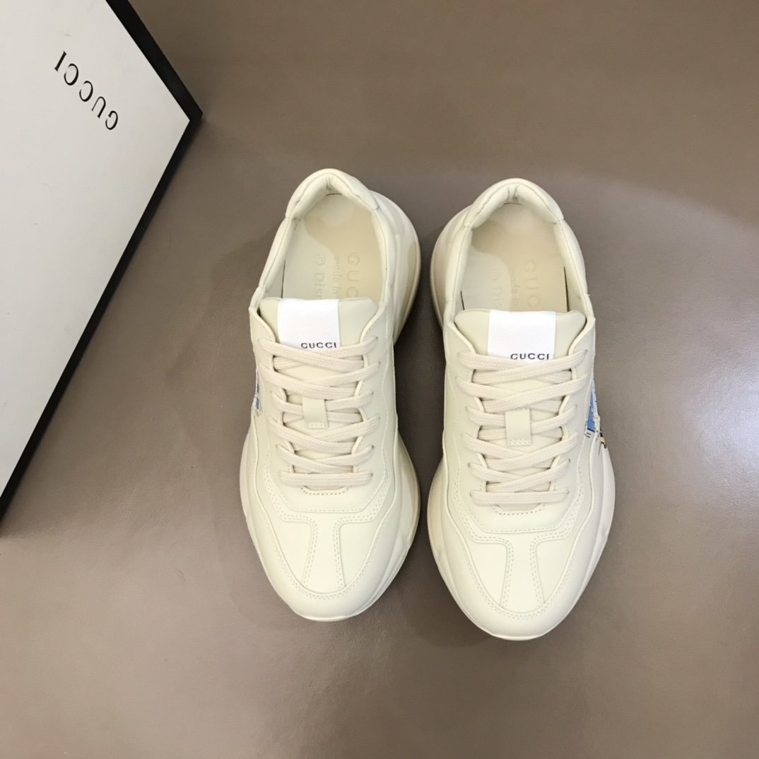 Gucci Disney Donald Duck Print Sneaker - DopestKickz