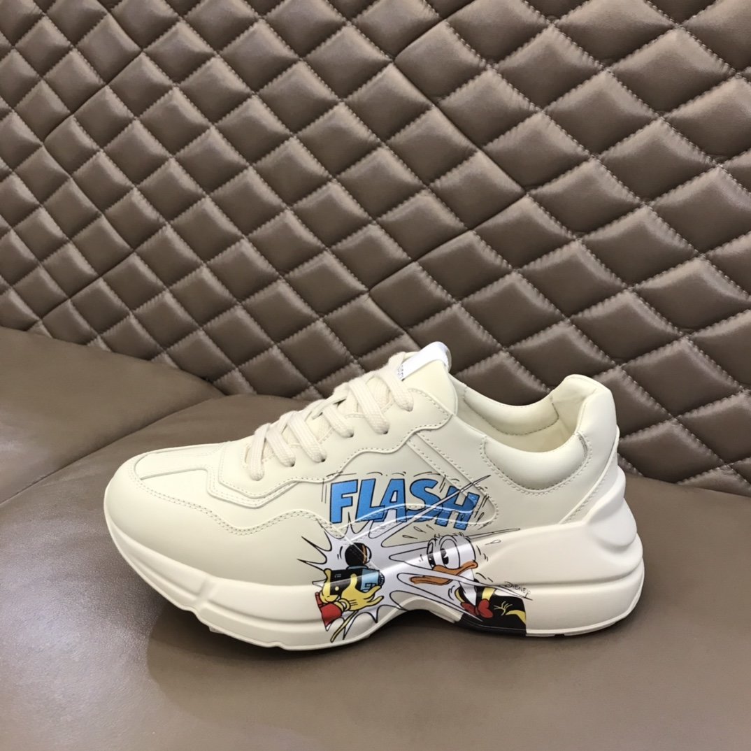 Gucci Disney Donald Duck Print Sneaker - DopestKickz