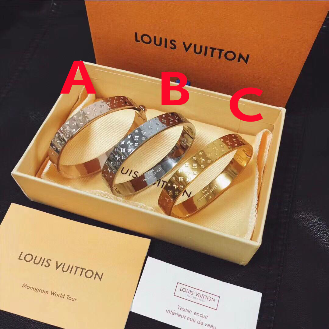 Louis Vuitton Monogram Bracelet - DopestKickz