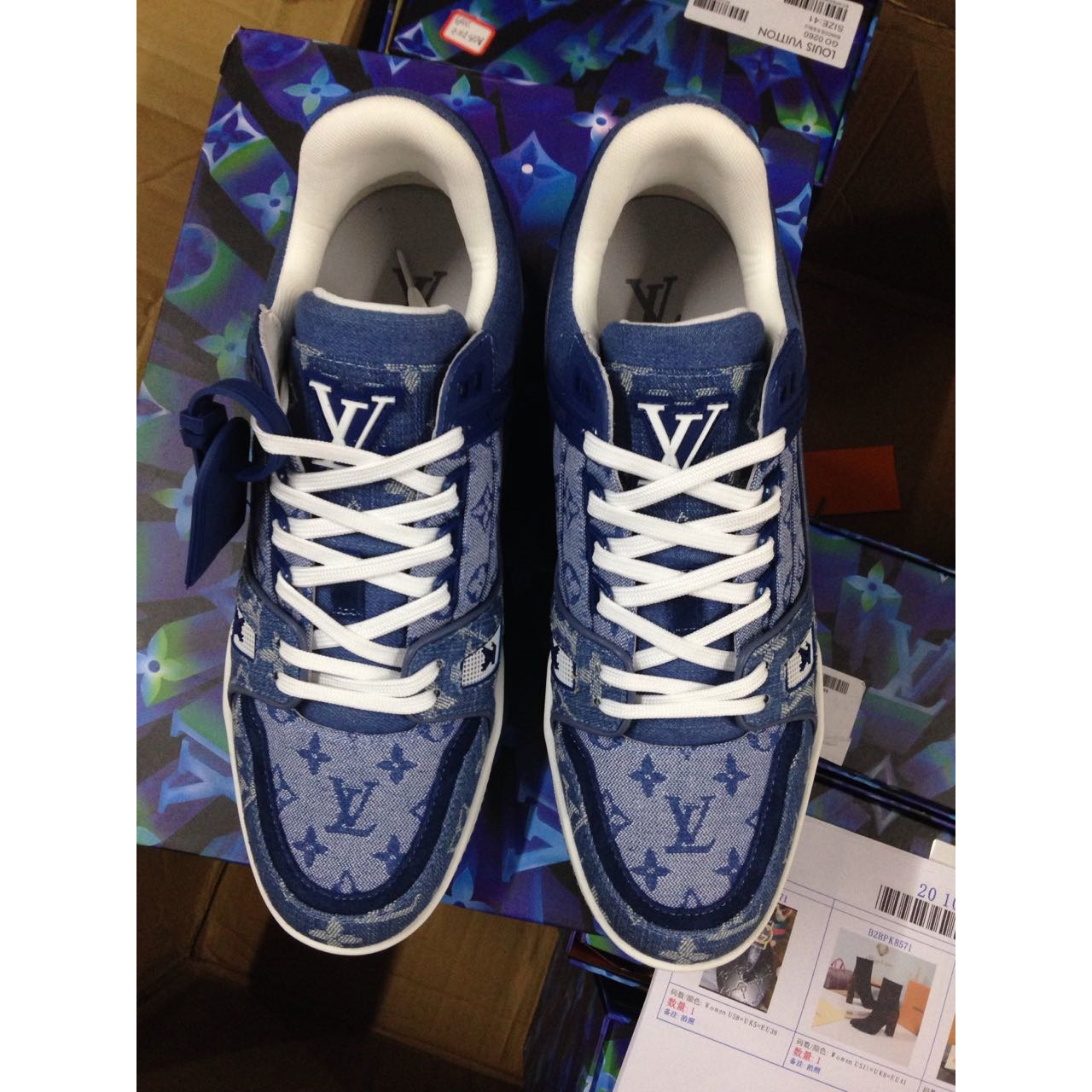 Louis Vuitton Trainer Sneaker - DopestKickz
