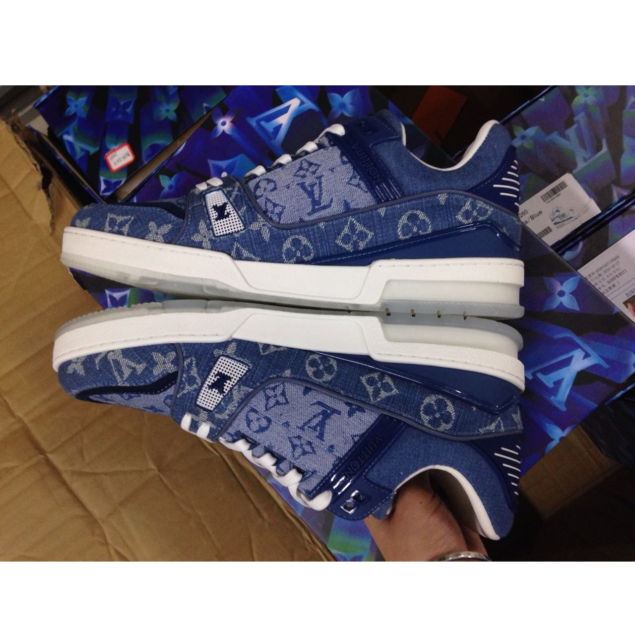Louis Vuitton Trainer Sneaker - DopestKickz