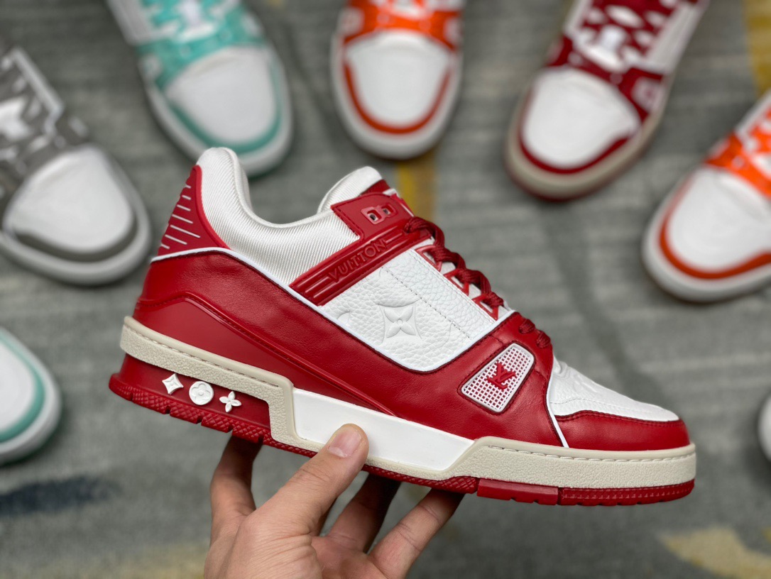 Louis Vuitton Trainer Sneaker - DopestKickz