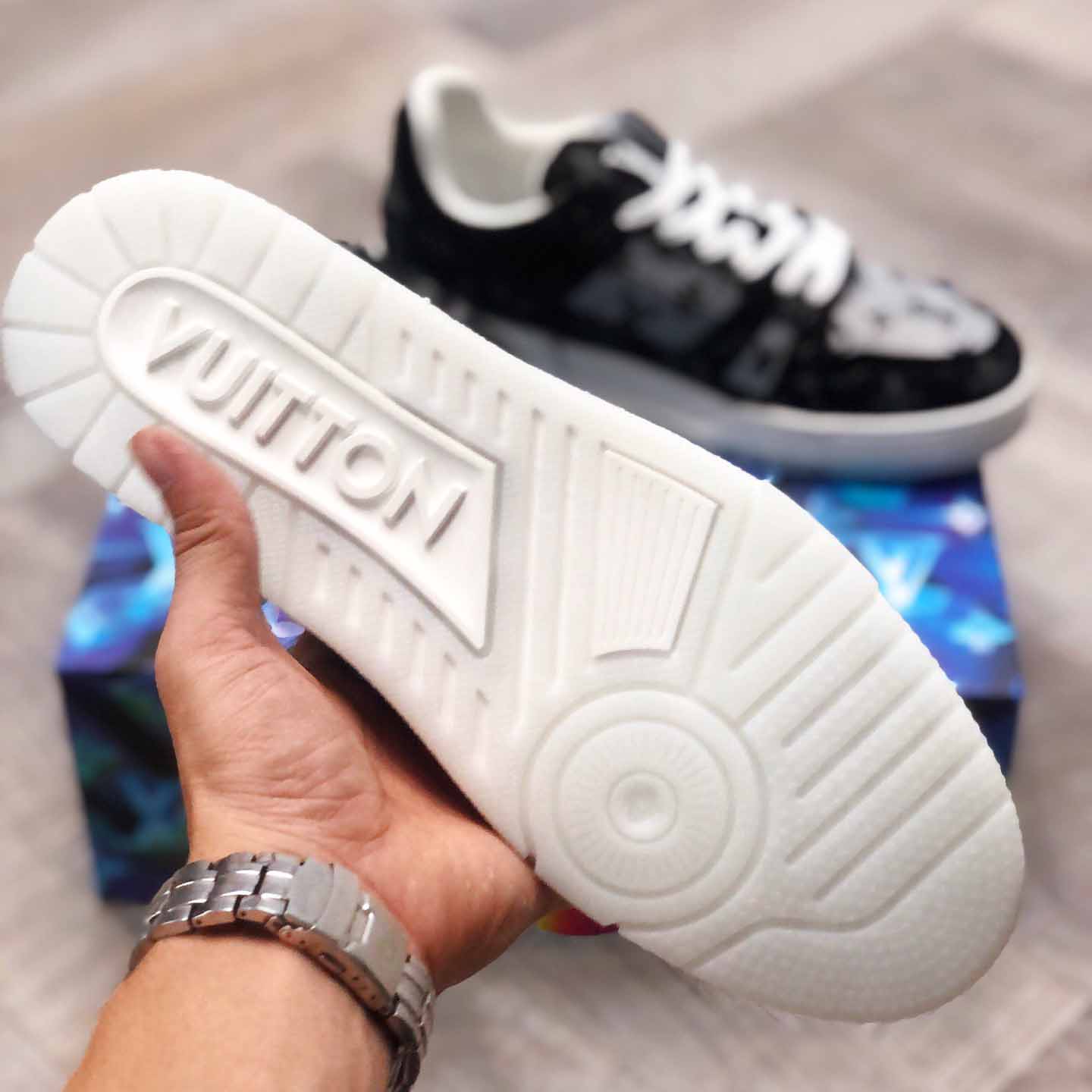 Louis Vuitton Trainer Sneaker - DopestKickz