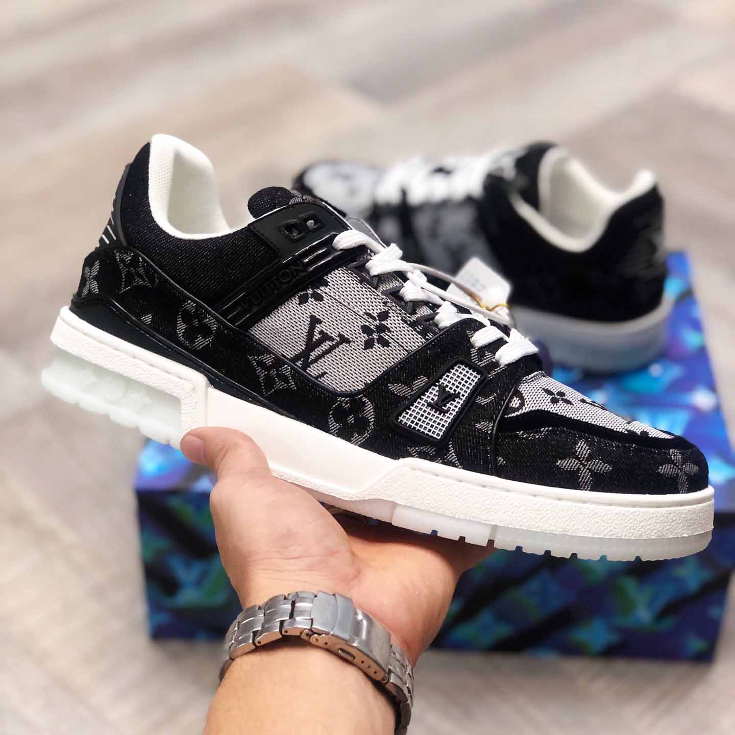 Louis Vuitton Trainer Sneaker - DopestKickz