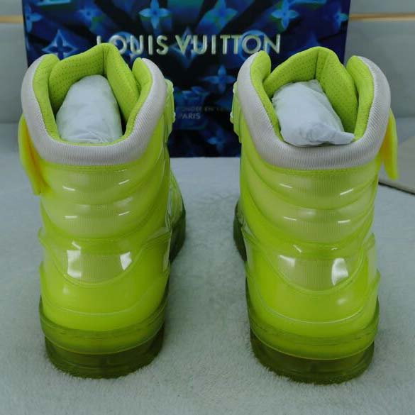 Louis Vuitton Trainer High Top Sneaker - DopestKickz