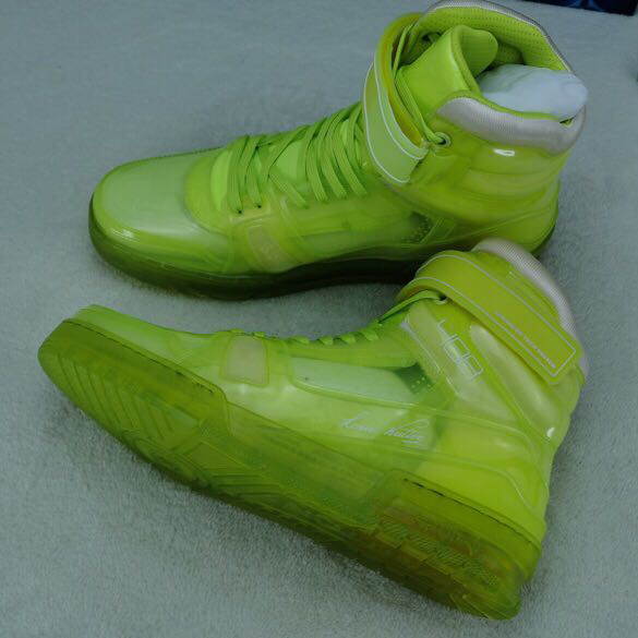 Louis Vuitton Trainer High Top Sneaker - DopestKickz