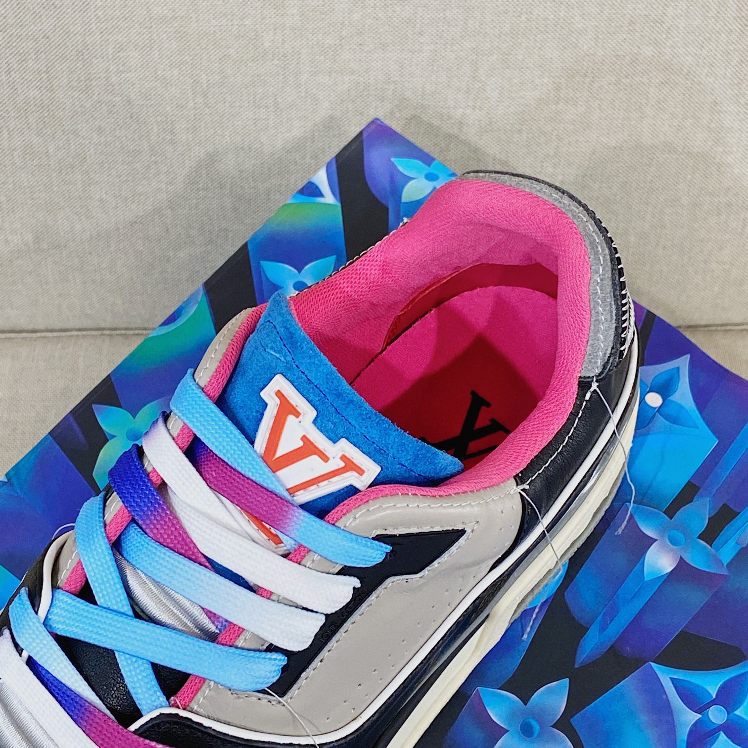 Louis Vuitton Trainer Sneaker - DopestKickz
