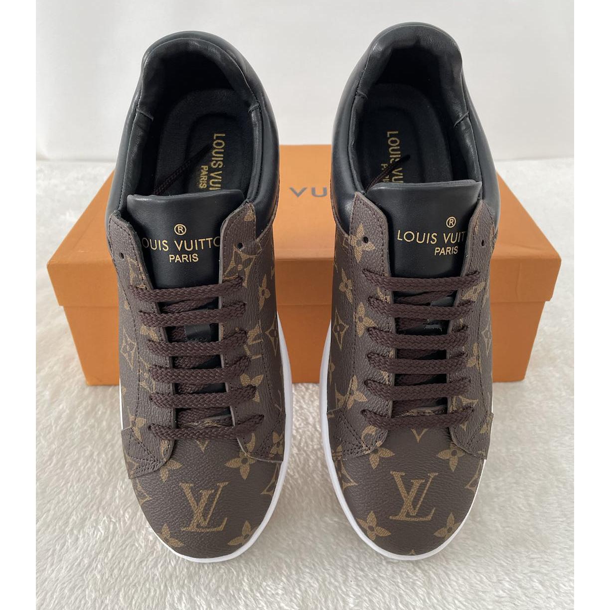 Louis Vuitton Monogram Men's Low-Top Sneakers - DopestKickz