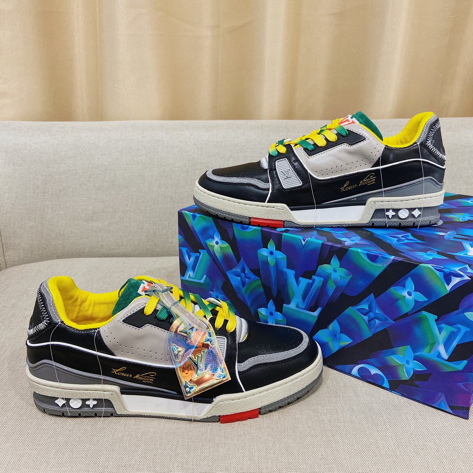 Louis Vuitton Trainer Sneaker - DopestKickz