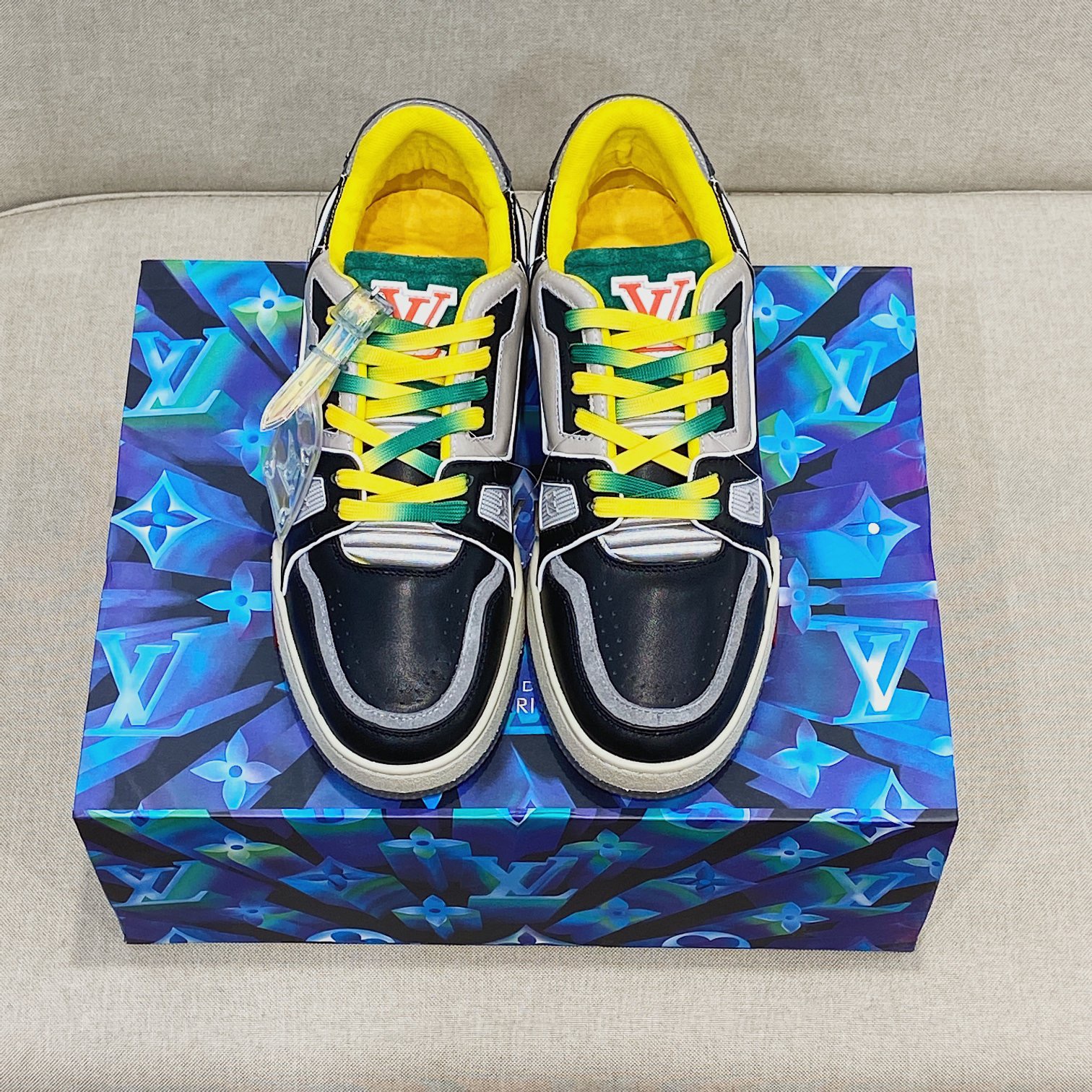 Louis Vuitton Trainer Sneaker - DopestKickz