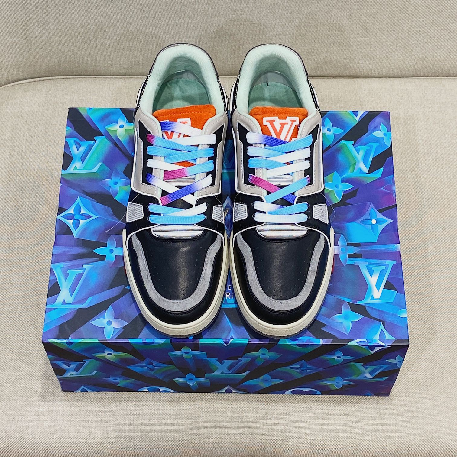 Louis Vuitton Trainer Sneaker - DopestKickz