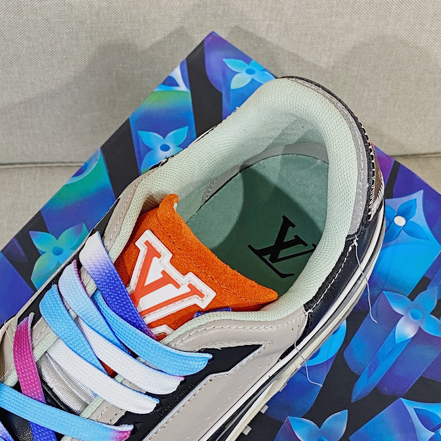 Louis Vuitton Trainer Sneaker - DopestKickz
