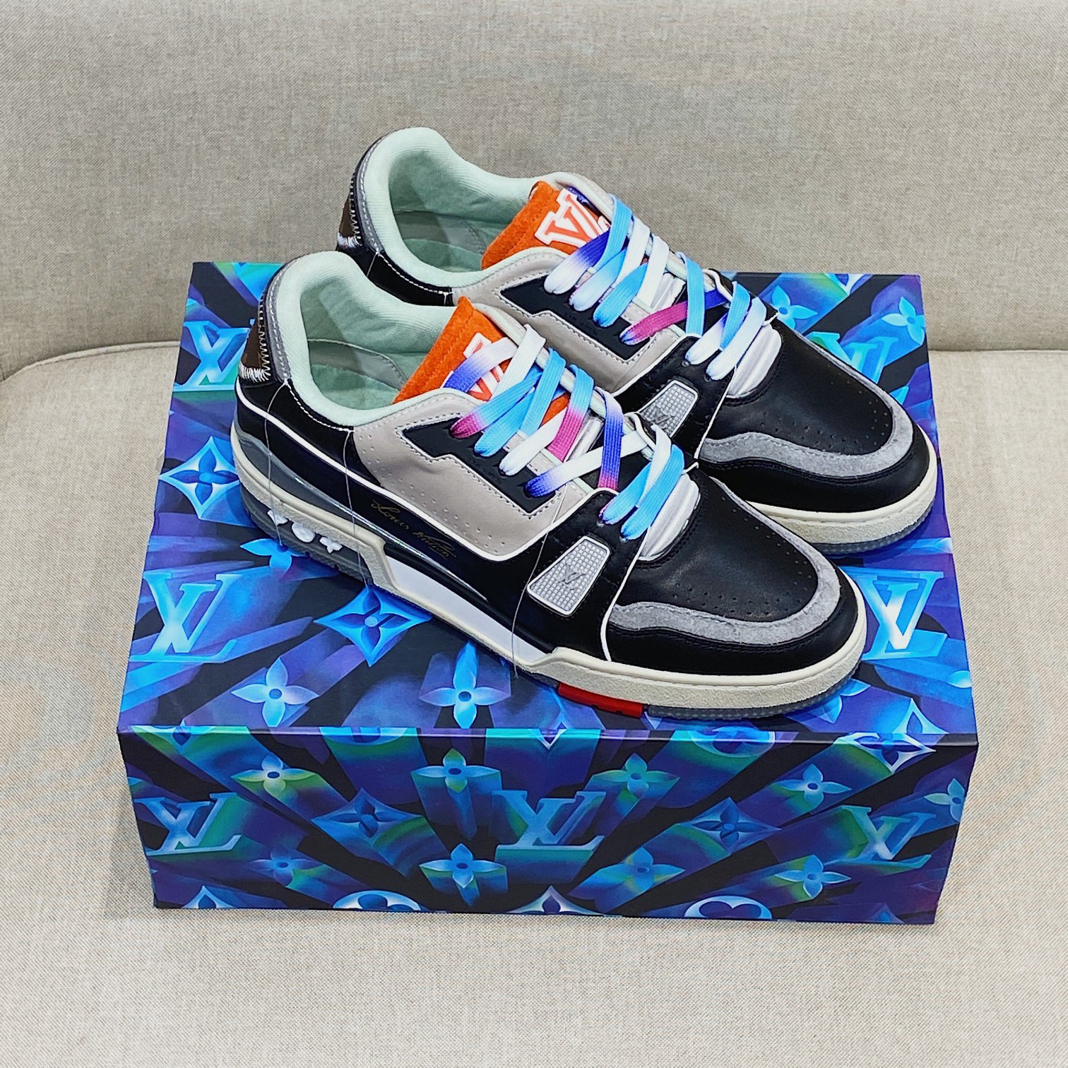 Louis Vuitton Trainer Sneaker - DopestKickz