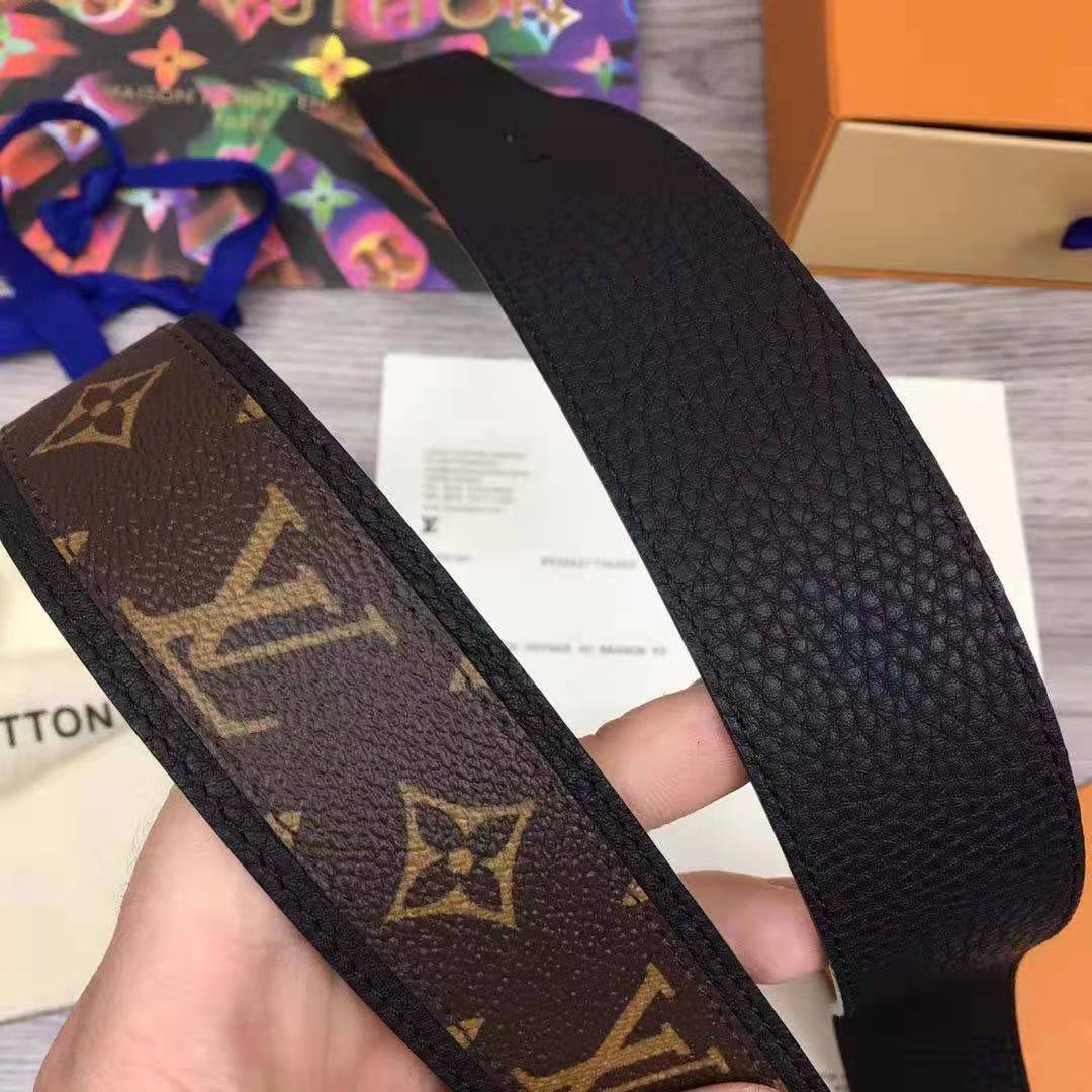 Louis Vuitton Initiales Monogram Belt - DopestKickz