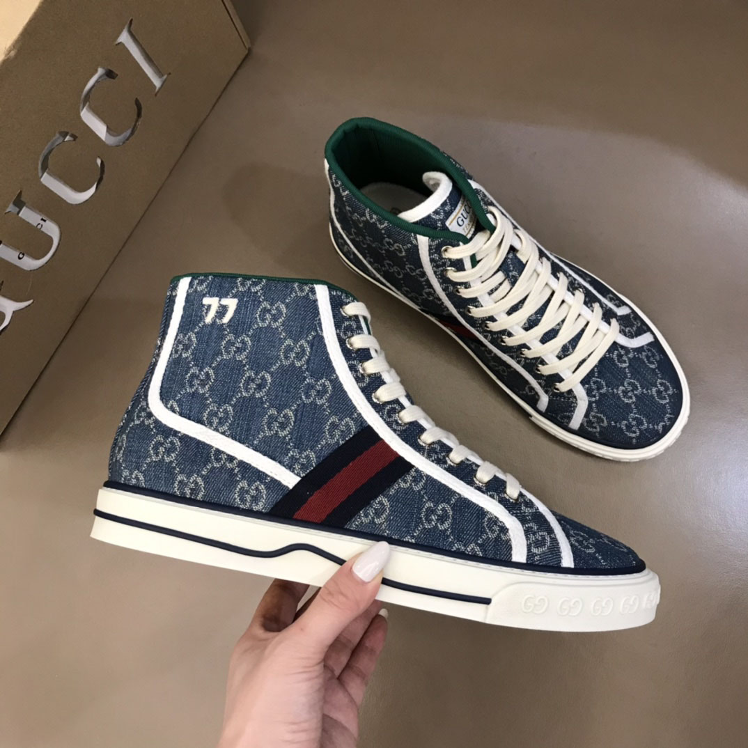 Gucci Tennis 1977 High Top Sneaker - DopestKickz