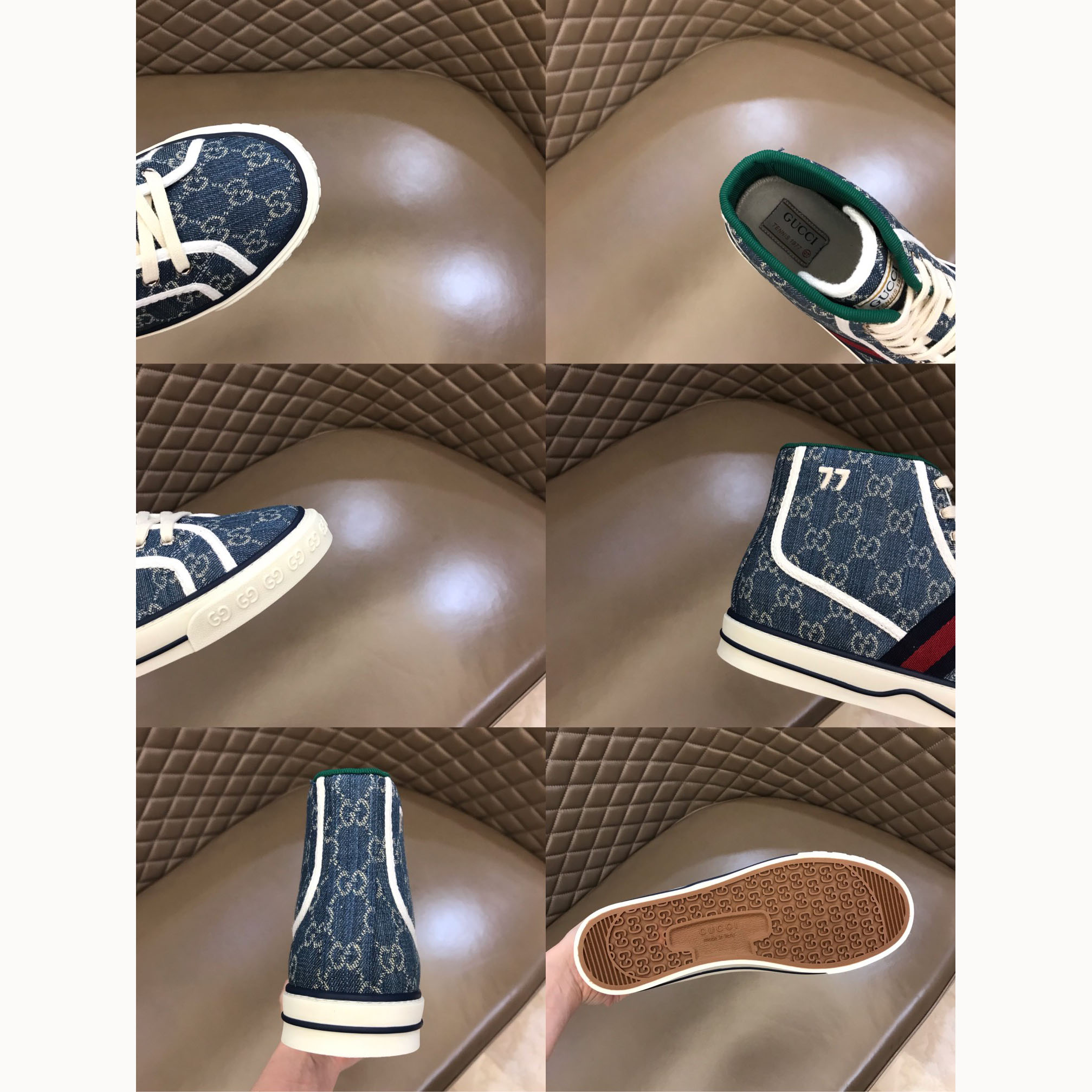 Gucci Tennis 1977 High Top Sneaker - DopestKickz