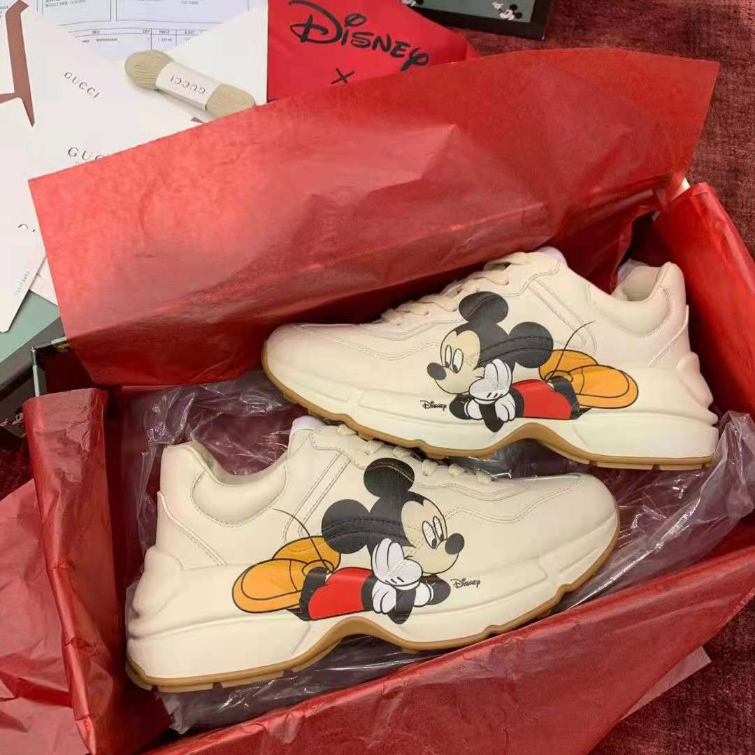 Gucci x Disney Sneaker(Upon UK Size) - DopestKickz