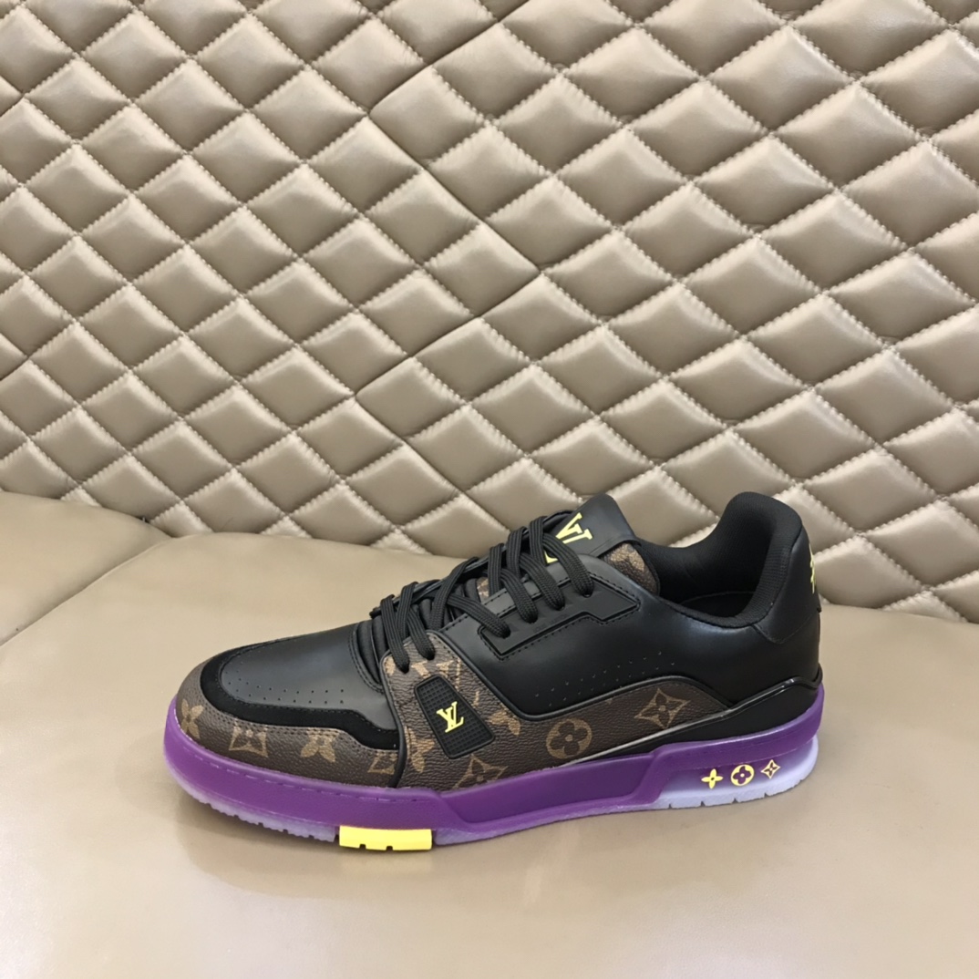 Louis Vuitton Trainer Sneaker(Upon UK size) - DopestKickz