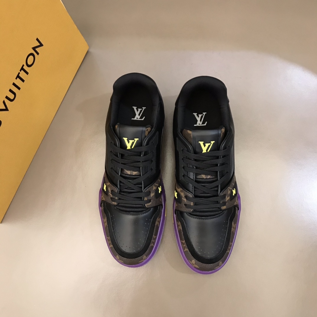 Louis Vuitton Trainer Sneaker(Upon UK size) - DopestKickz