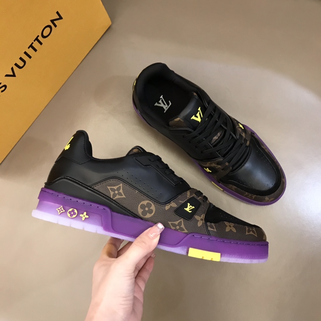 Louis Vuitton Trainer Sneaker(Upon UK size) - DopestKickz
