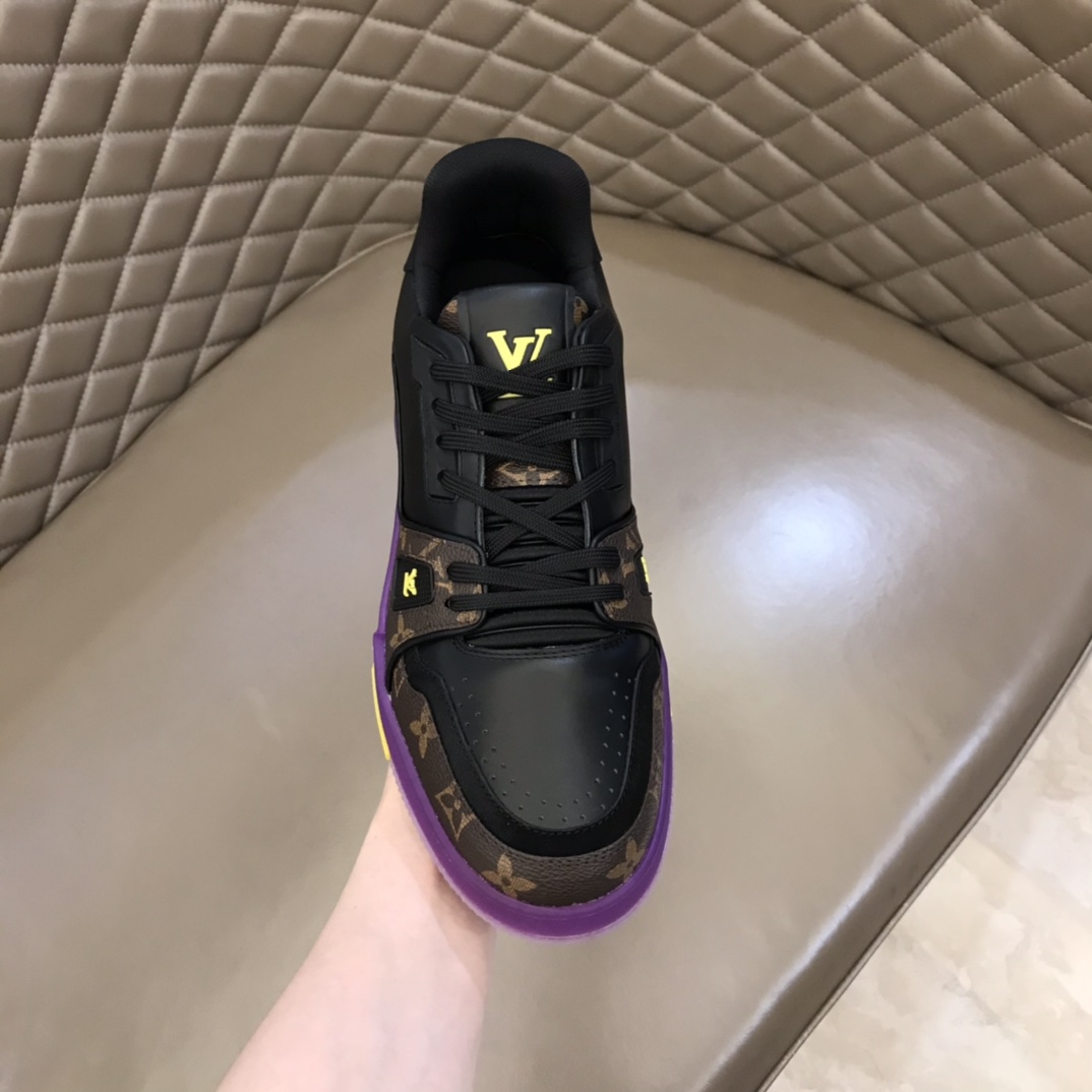 Louis Vuitton Trainer Sneaker(Upon UK size) - DopestKickz