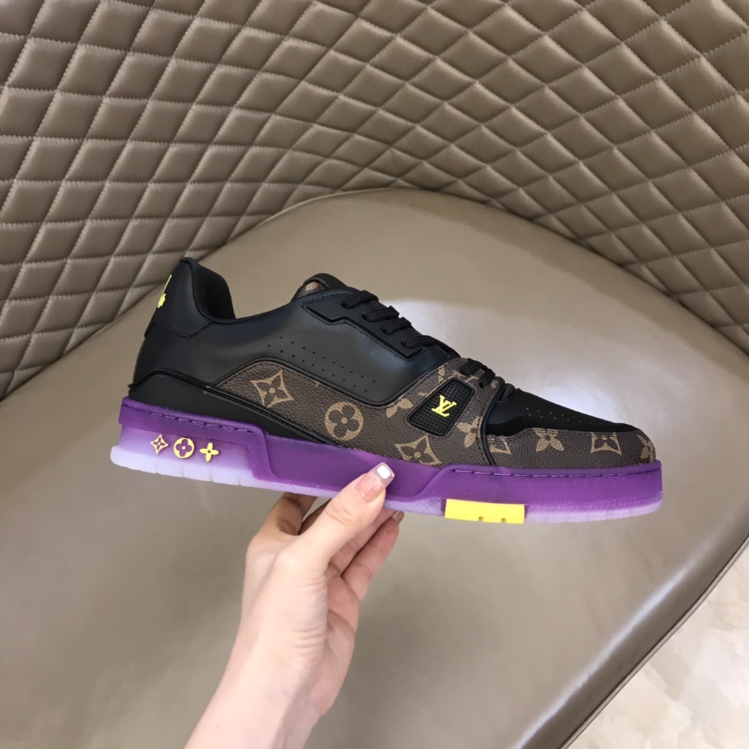 Louis Vuitton Trainer Sneaker(Upon UK size) - DopestKickz