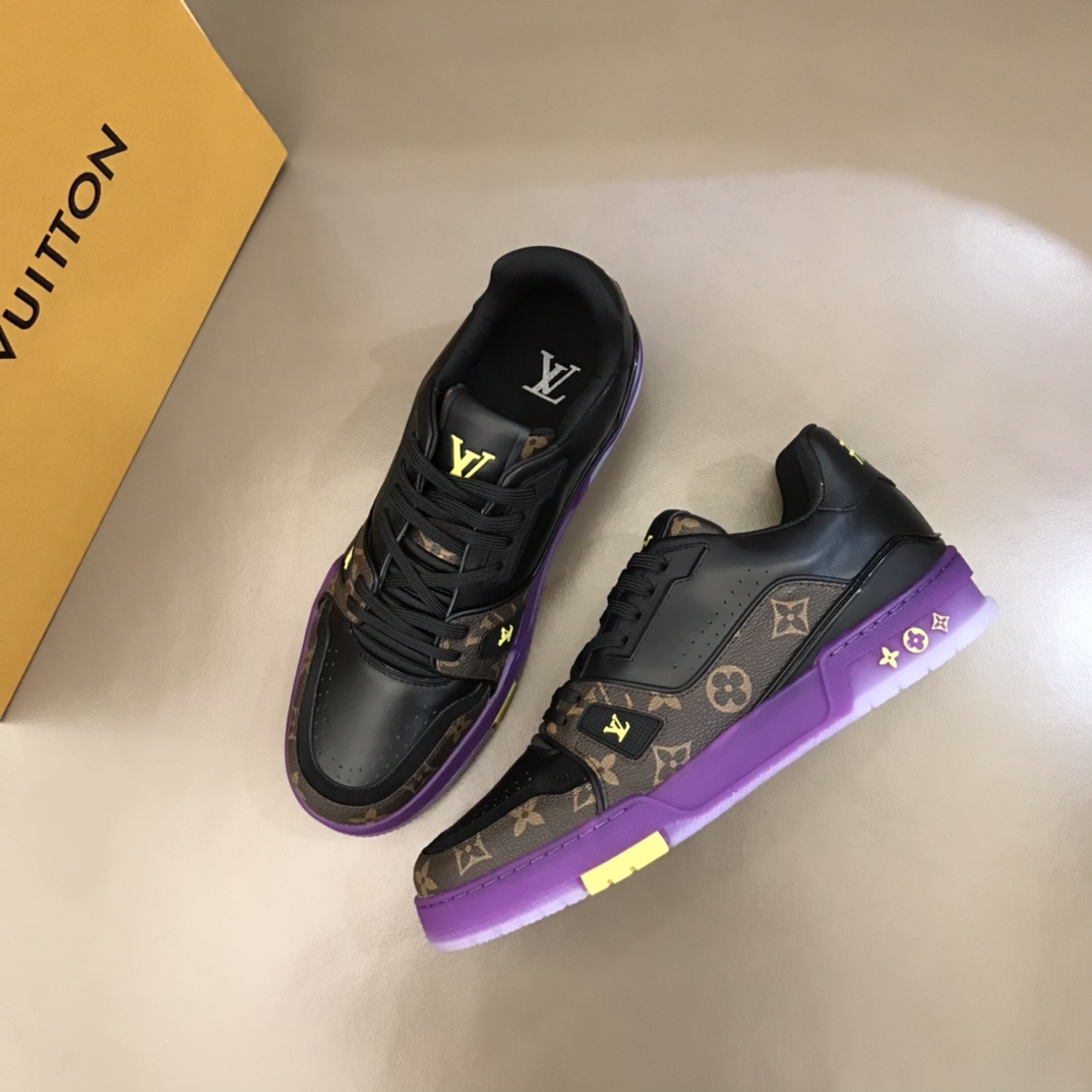Louis Vuitton Trainer Sneaker(Upon UK size) - DopestKickz