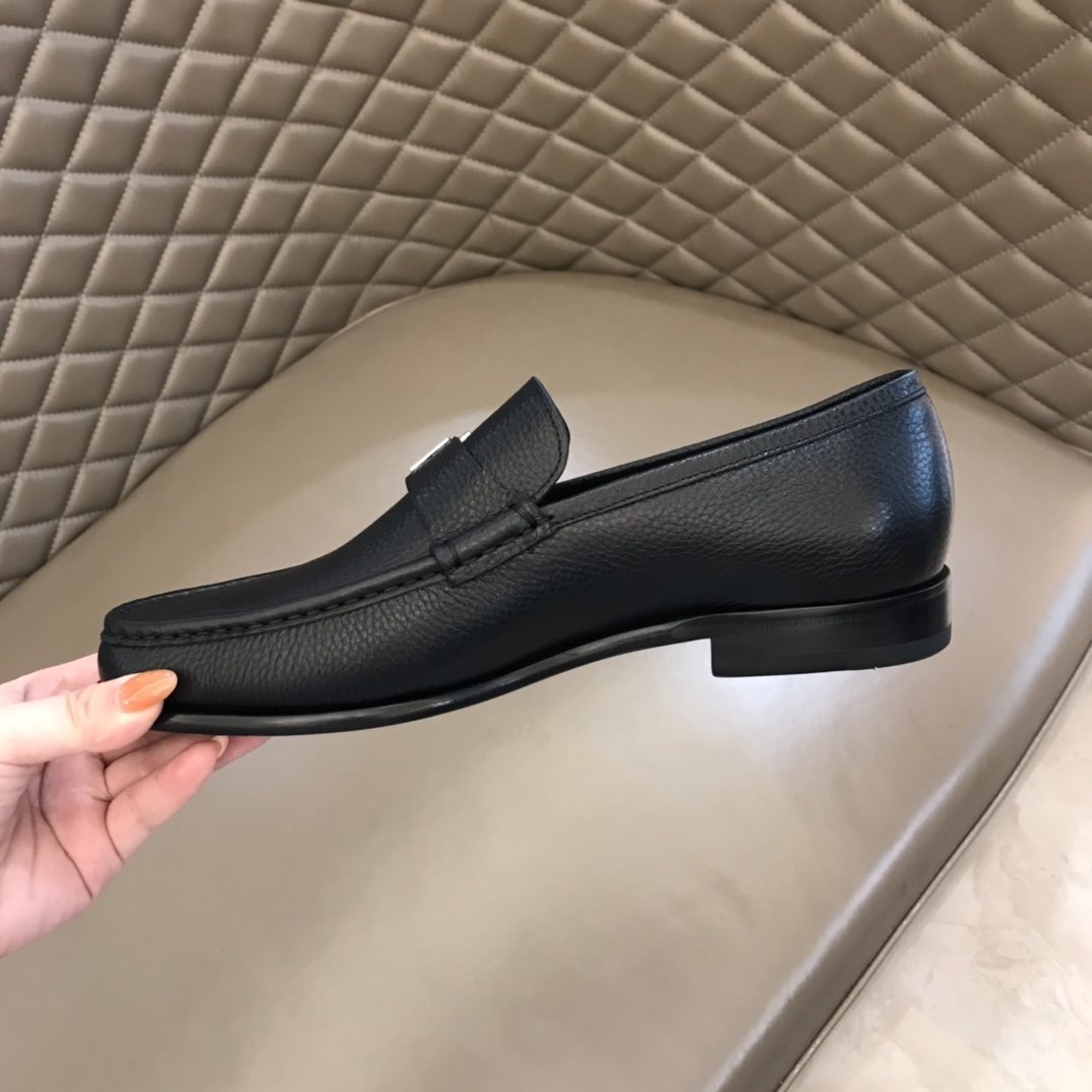 Ferragamo Black Shoes - DopestKickz