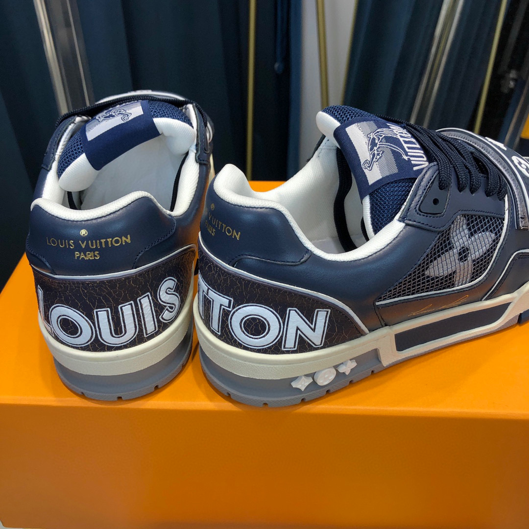 Louis Vuitton Trainer Sneaker - DopestKickz