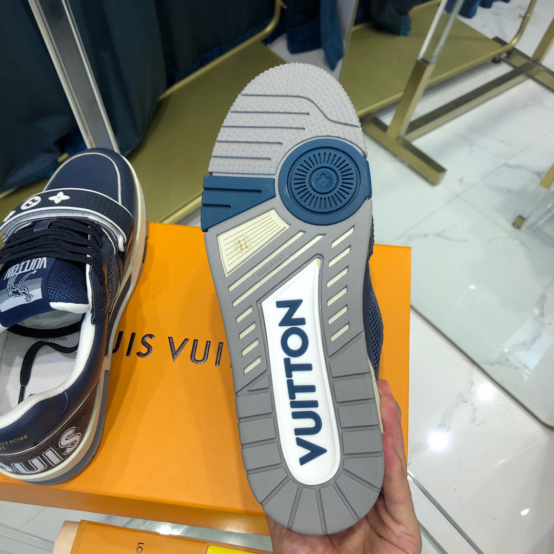 Louis Vuitton Trainer Sneaker - DopestKickz