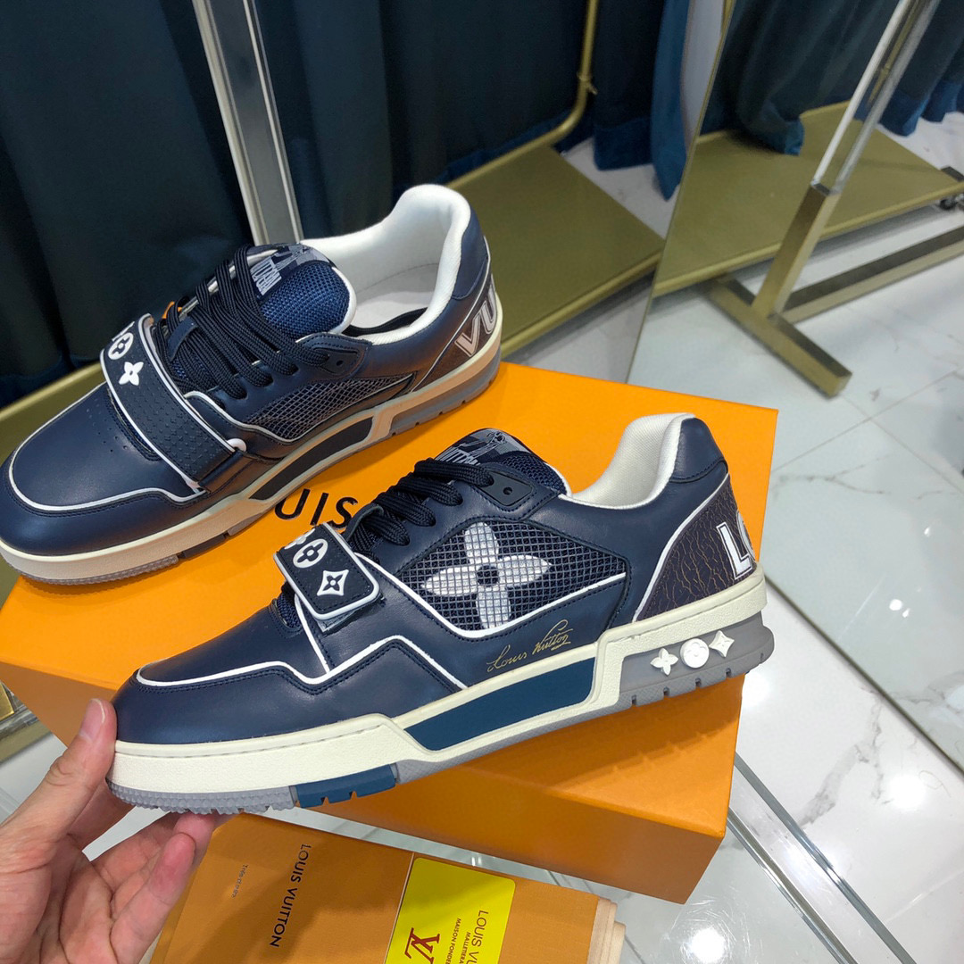 Louis Vuitton Trainer Sneaker - DopestKickz