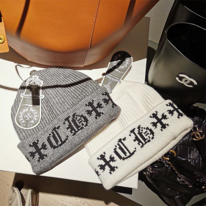 Chrome Heart Cross Beanie - DopestKickz