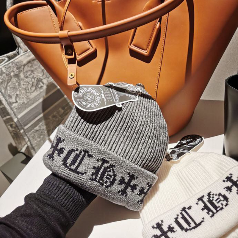 Chrome Heart Cross Beanie - DopestKickz