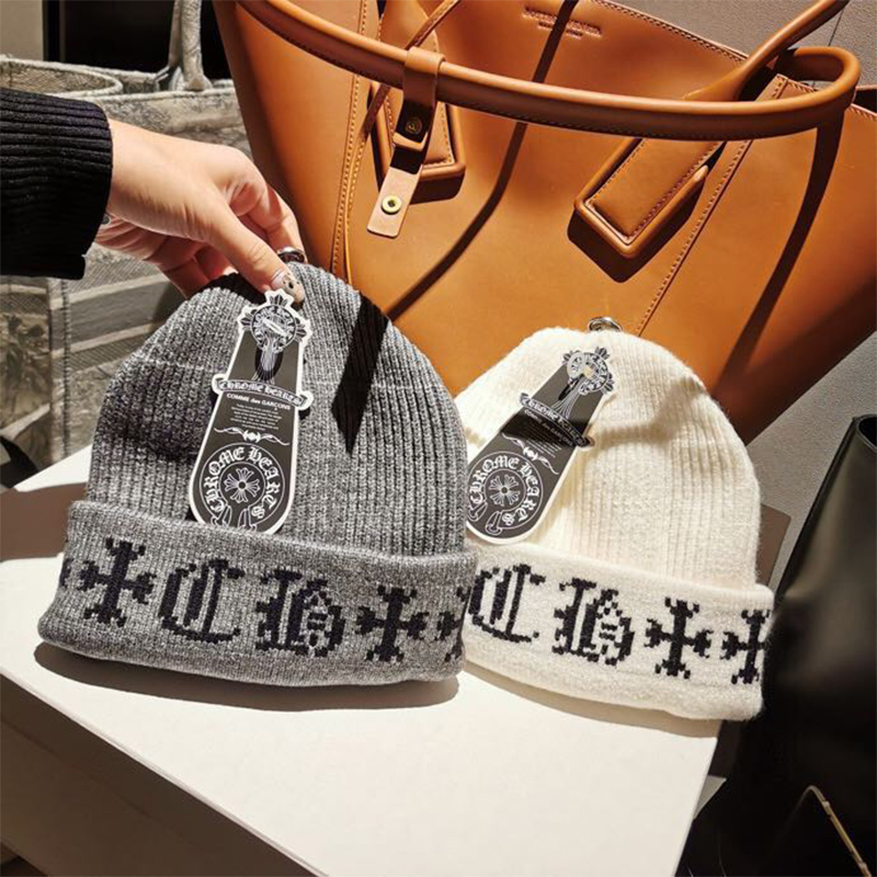 Chrome Heart Cross Beanie - DopestKickz
