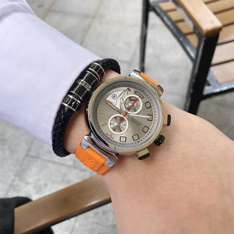 Louis Vuitton Chrono Watch 41MM - DopestKickz