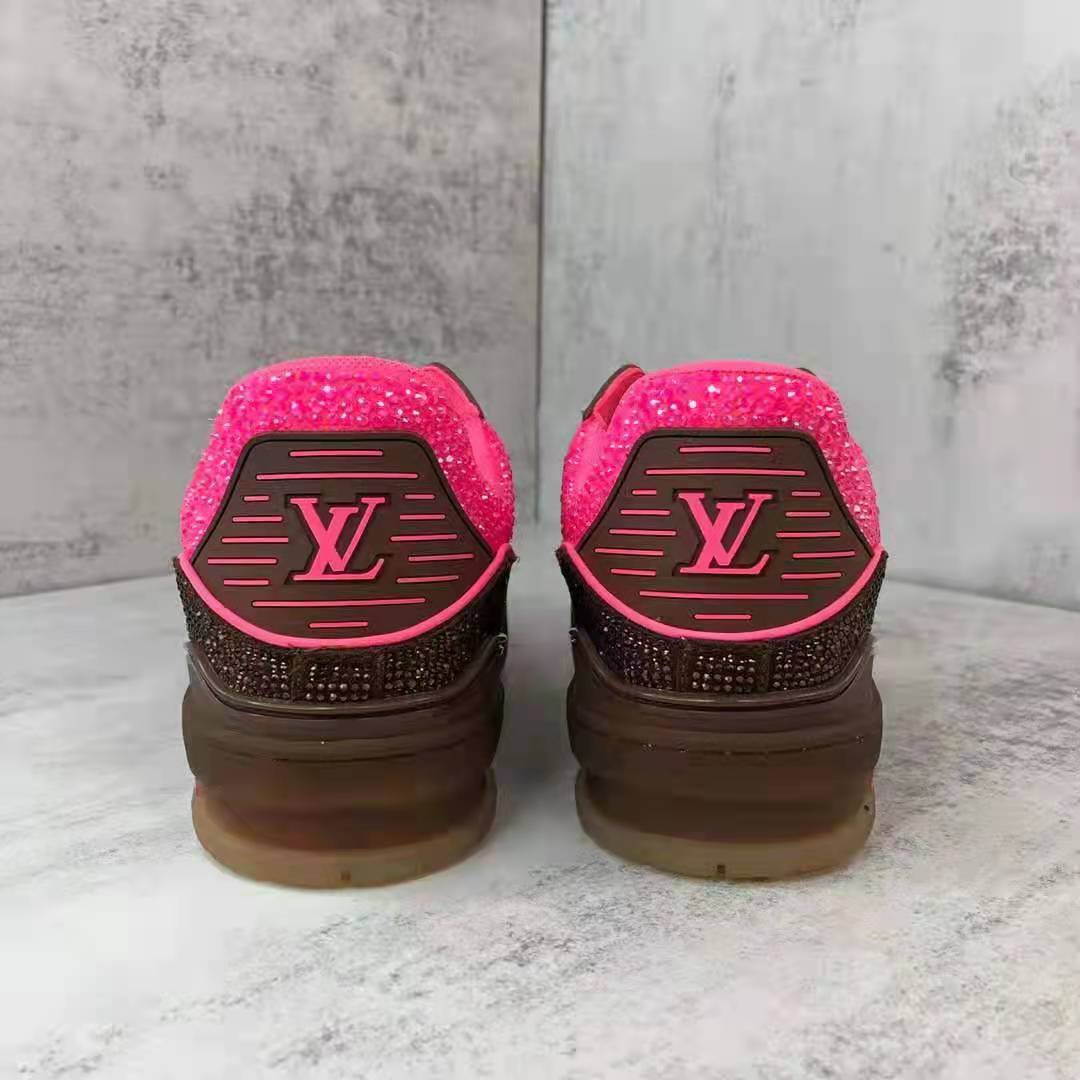 Louis Vuitton Trainer Sneaker(UponUK size) - DopestKickz