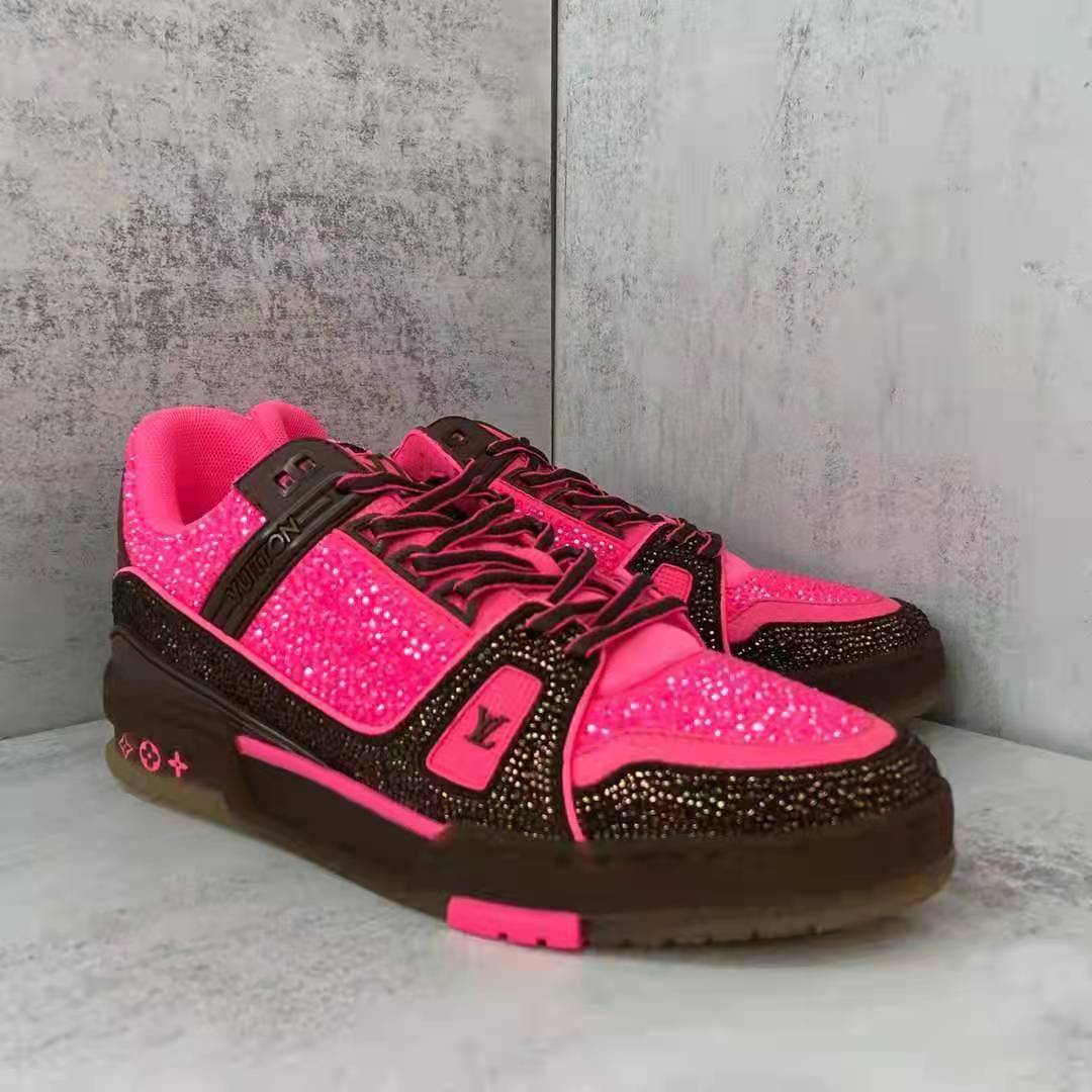 Louis Vuitton Trainer Sneaker(UponUK size) - DopestKickz