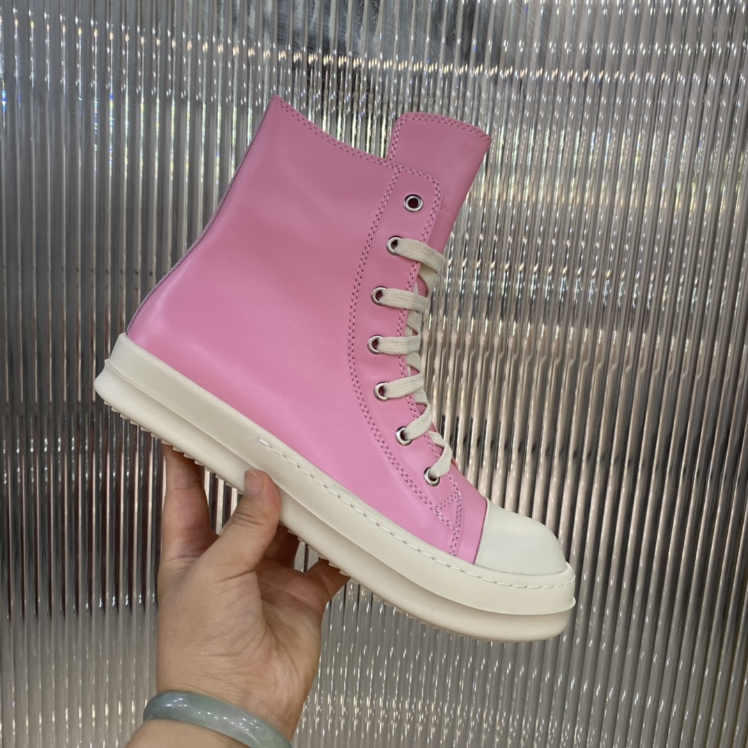 Rick Owens High Top Sneakers - DopestKickz
