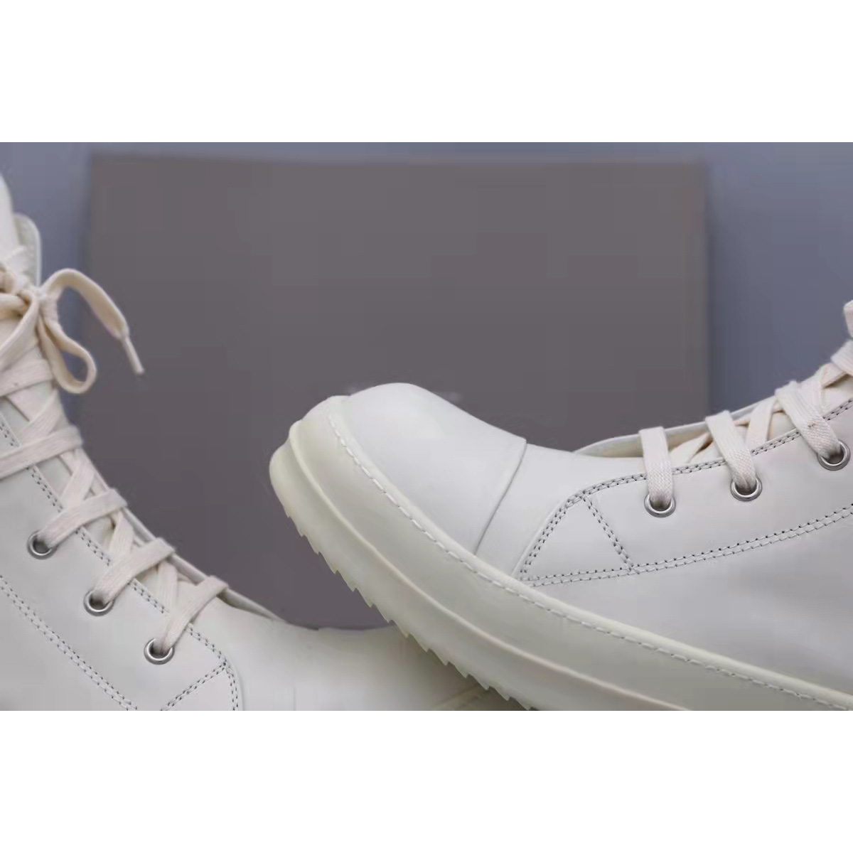 Rick Owens High Top Sneakers - DopestKickz